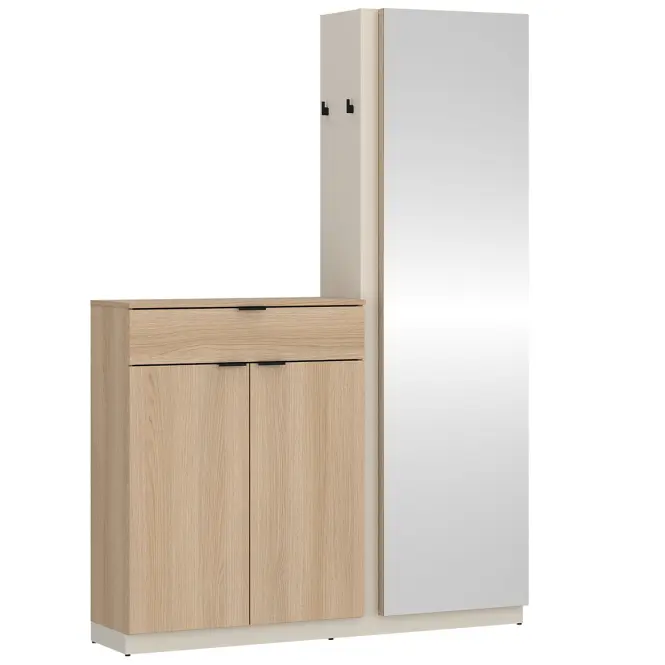 Előszobafal Sanya SAYGG2 D245/U118 2D1S tölgy lindberg/cashmere,4