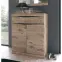 Komód Twist SUMGK1 2D1S tölgy viking/antracit/PVC tölgy viking,5