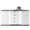 Komód Venezia VENK01 2D4S fehér alpesi/tölgy vicenza fekete/mdf fehér L,4