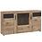 Komód Grano GRNK02 3D tölgy viking/pvc tölgy viking/pvc szürke terület