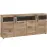 Komód Grano GRNK03 4D2S tölgy viking/pvc tölgy viking/pvc szürke terület