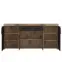 Komód Grano GRNK03 4D2S tölgy viking/pvc tölgy viking/pvc szürke terület,3