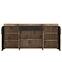 Komód Grano GRNK03 4D2S tölgy viking/pvc tölgy viking/pvc szürke terület,3