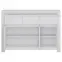 Komód Novi NVIK04 3D3S fehér alpin/pvc fehér szupermat,3