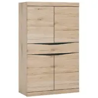 Komód Summer típus 30 4D-1S san remo fényes/arusha/srs mdf