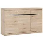 Komód Summer típus 42 3D-3S san remo fényes/arusha/srs mdf
