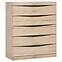 Komód Summer típus 34 5S san remo fényes/arusha/srs mdf