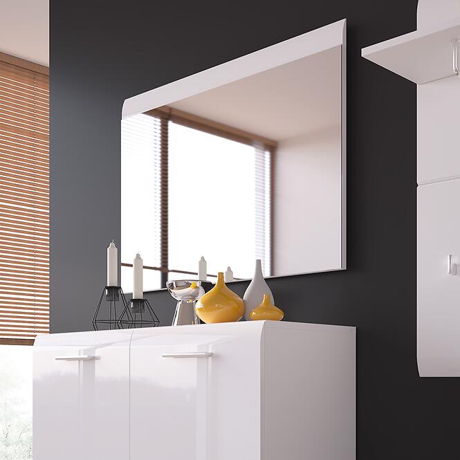 Tükör Merano MEOG06 fehér alpesi/pvc fehér L,4