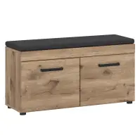 Dohányzóasztal Grano GRNGD1 2D tölgy viking/pvc tölgy viking