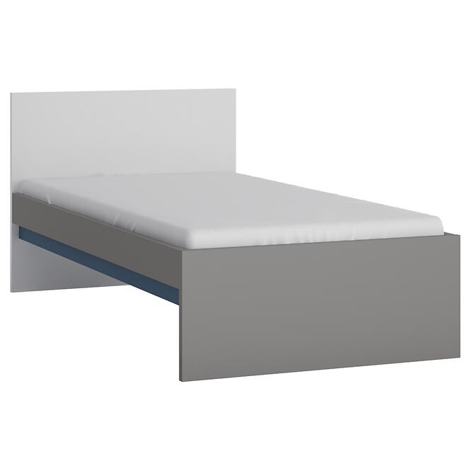 Ágy Laser LASZ01B 90 platina szürke/fekete gyöngy/alpesi fehér/kék