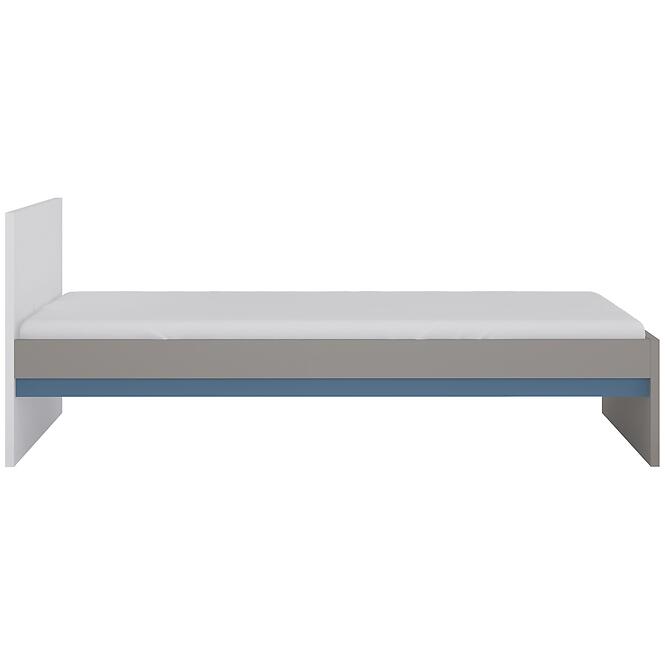 Ágy Laser LASZ01B 90 platina szürke/fekete gyöngy/alpesi fehér/kék