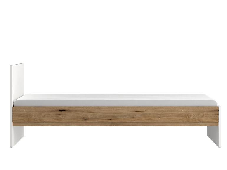 Ágy Ricko RIKZ02 120 alpesi fehér/tölgy coast evoke,3