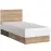 Ágy Twenty TWEZ02 90 1S tölgy honey castello/alpesi fehér/grafit szürke