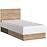 Ágy Twenty TWEZ02 90 1S tölgy honey castello/alpesi fehér/grafit szürke