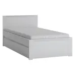 Ágy Novi NVIZ01 90 1S fehér alpin/pvc fehér szupermat