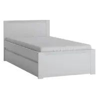 Ágy Novi NVIZ01 90 1S fehér alpin/pvc fehér szupermat