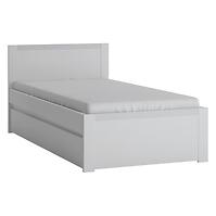 Ágy Novi NVIZ01 90 1S fehér alpin/pvc fehér szupermat