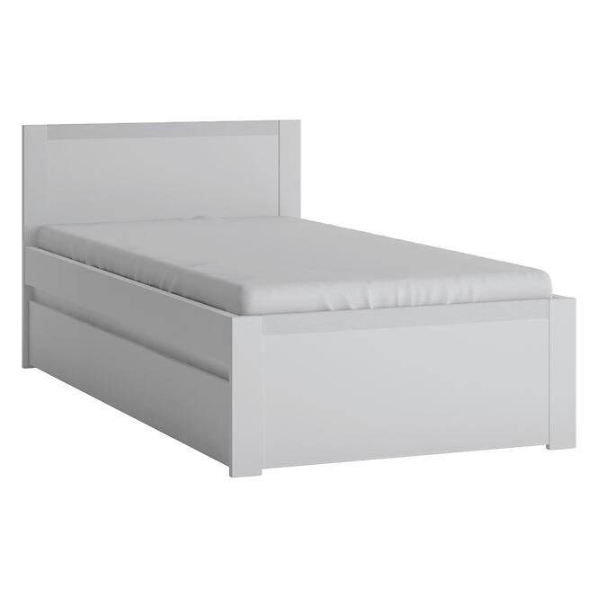 Ágy Novi NVIZ01 90 1S fehér alpin/pvc fehér szupermat