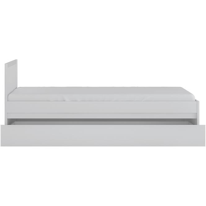 Ágy Novi NVIZ01 90 1S fehér alpin/pvc fehér szupermat