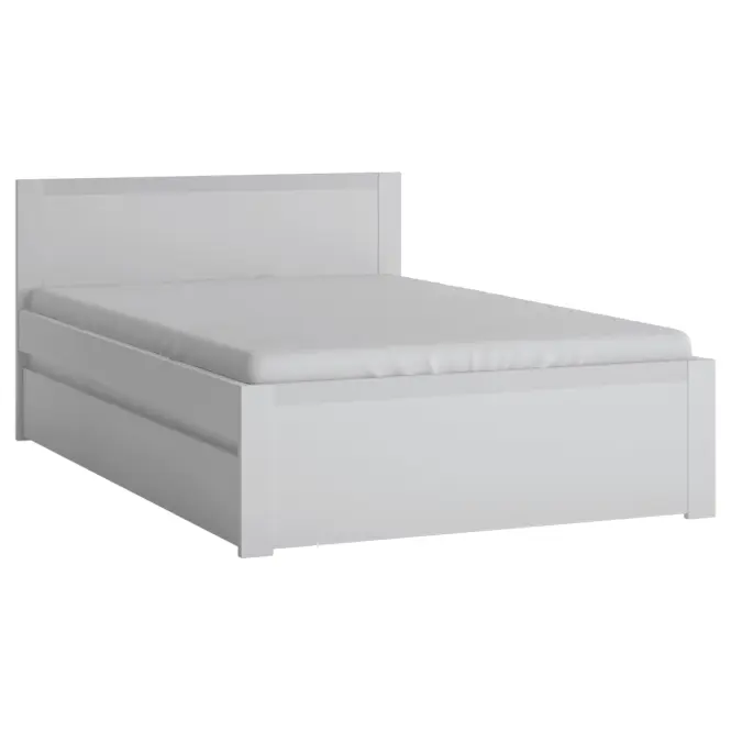 Ágy Novi NVIZ02 120 1S fehér alpin/pvc fehér szupermat