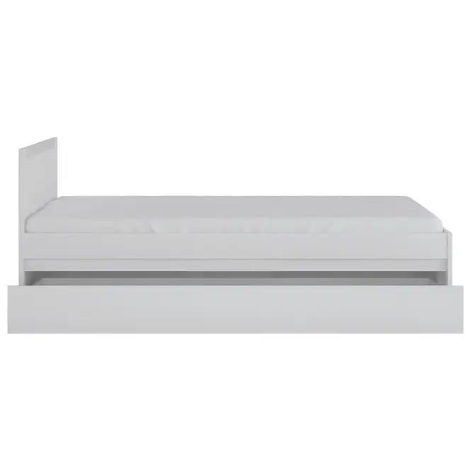 Ágy Novi NVIZ02 120 1S fehér alpin/pvc fehér szupermat
