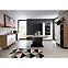 Regál Brolo BROR01 1D tölgy catania/fekete gyöngy/mdf fehér hg,6