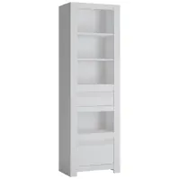 Regál Novi NVIR01 2S fehér alpin/pvc fehér szupermat