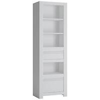 Regál Novi NVIR01 2S fehér alpin/pvc fehér szupermat