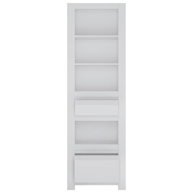 Regál Novi NVIR01 2S fehér alpin/pvc fehér szupermat