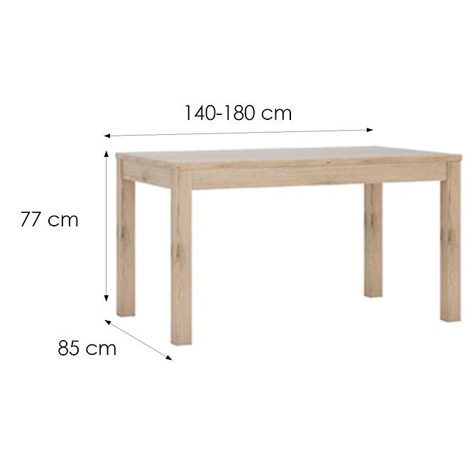 Asztal Summer típus 75 san remo fényes