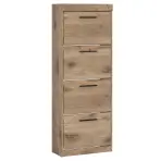 Cipősszekrény Grano GRNGK2 4K tölgy viking/pvc tölgy viking