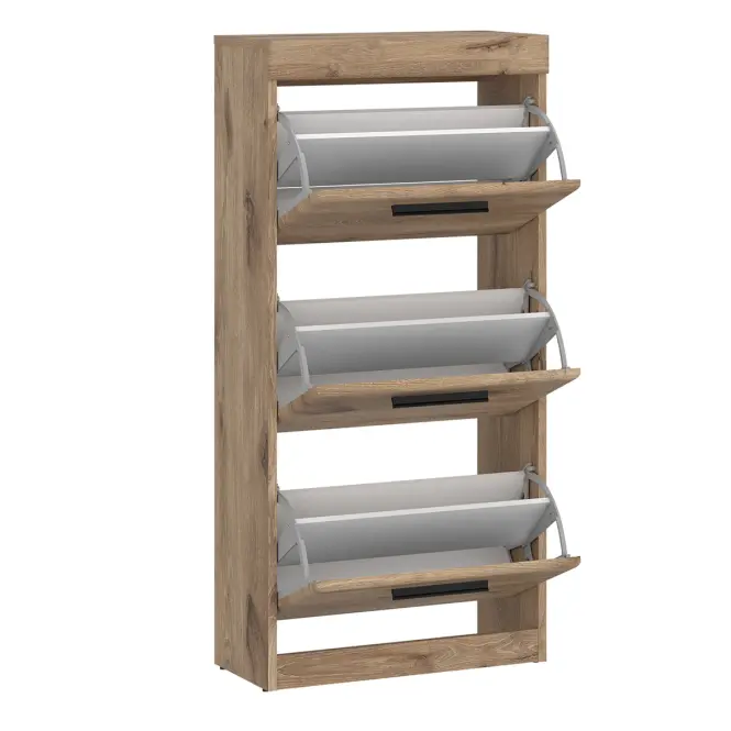 Cipősszekrény Grano GRNGK3 3K tölgy viking/pvc tölgy viking,3