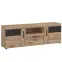 Komód RTV Grano GRNF01 2D1S tölgy viking/pvc tölgy viking/pvc szürke terület