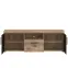 Komód RTV Grano GRNF01 2D1S tölgy viking/pvc tölgy viking/pvc szürke terület,3