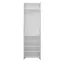 Szekrény Merano MEOS01 2D alpesi fehér/pvc fehér l,3
