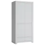 Szekrény Novi NVIS02 2D2S fehér alpin/pvc fehér szupermat
