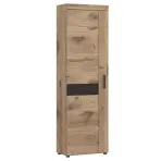 Szekrény Grano GRNGS1L 1D tölgy viking/pvc tölgy viking/pvc szürke terület