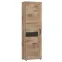 Szekrény Grano GRNGS1L 1D tölgy viking/pvc tölgy viking/pvc szürke terület