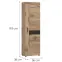Szekrény Grano GRNGS1R 1D tölgy viking/pvc tölgy viking/pvc szürke terület,2