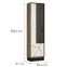 Vitrin Brolo BROV01L 1D tölgy catania/fekete gyöngy/mdf fehér hg,2