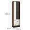 Vitrin Brolo BROV01L 1D tölgy catania/fekete gyöngy/mdf fehér hg,2
