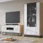 Vitrin Brolo BROV02 2D tölgy catania/fekete gyöngy/mdf fehér hg,5