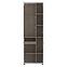 Vitrin Linate típus 01 balos 3D alpesi fehér/szarvasgomba/mdf fehér l,3