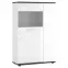 Vitrin Venezia VENV02R 2D alpesi fehér/tölgy vicenza fekete/mdf fehér l