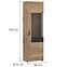 Vitrin Grano GRNV01R 1D tölgy viking/pvc tölgy viking/pvc szürke terület,2