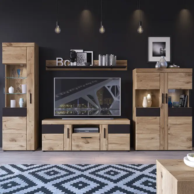 Vitrin Grano GRNV01R 1D tölgy viking/pvc tölgy viking/pvc szürke terület
