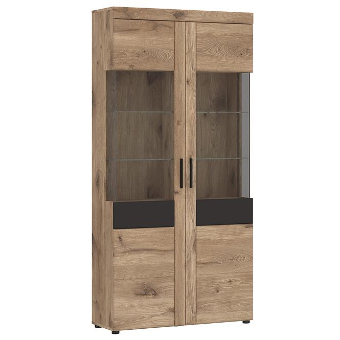Vitrin Grano GRNV02 2D tölgy viking/pvc tölgy viking/pvc szürke terület