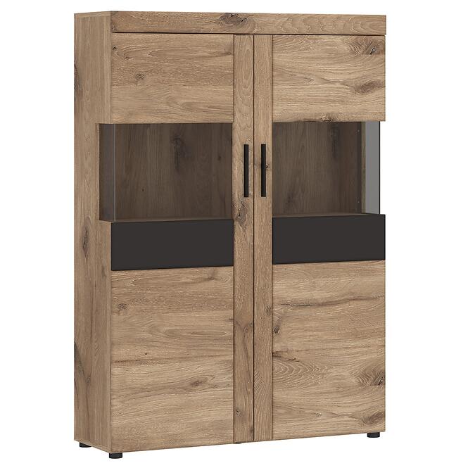 Vitrin Grano GRNV03 2D tölgy viking/pvc tölgy viking/pvc szürke terület