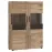 Vitrin Grano GRNV03 2D tölgy viking/pvc tölgy viking/pvc szürke terület