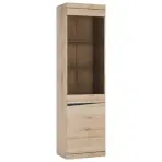 Vitrin Summer típus 01P 2D san remo fényes/arusha/srs mdf